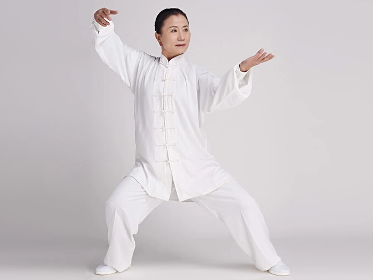 Tai Chi Clothing Long-sleeve Casual Style Linen Suit